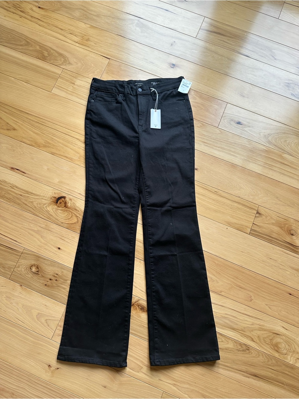 NWT Good American - Good Classic Bootcut 33 1/2” Inseam - 12/31 Black